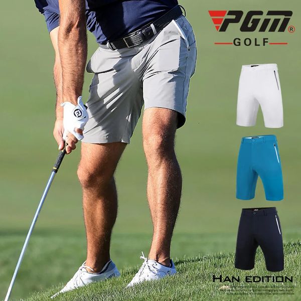 PGM Plus Size 4XL Pantaloncini da golf da uomo slim fit Abbigliamento sportivo Abbigliamento da tennis casual Pantaloncini elasticizzati Laterali Comodi e traspiranti asciutti 240122