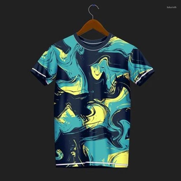 Camiseta masculina verão camiseta impressão abstrata secagem rápida camisetas respirável badminton wear tênis de mesa feminino tamanho grande topos