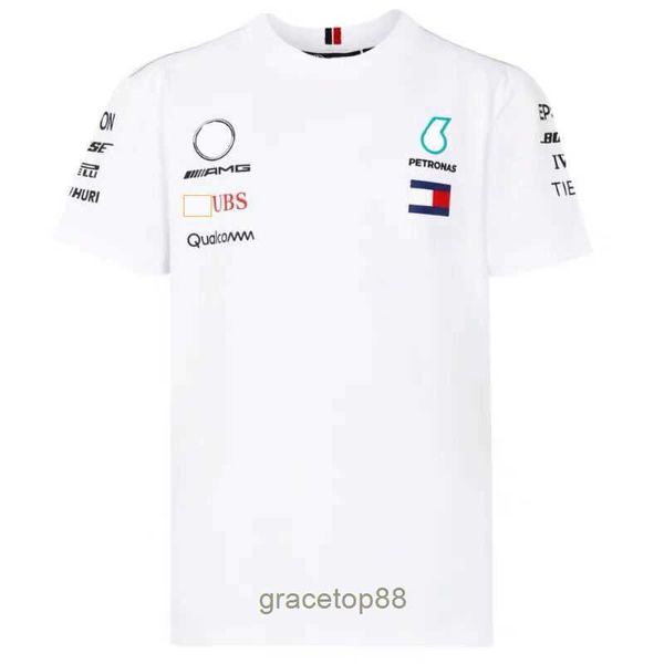 Nuove magliette da uomo e da donna Formula One F1 Polo Abbigliamento Top Wlms Apparel Fan Fan di sport estremi Top traspirante Manica corta oversize E4th
