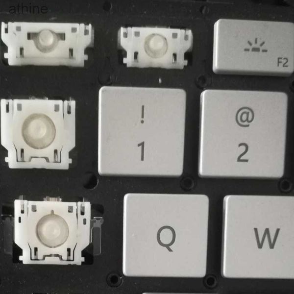 Tastaturen Tastaturen Ersatztastenkappe Schlüsselkappe Scherenclipscharnier für Microsoft Surface BOOK 1/2 1813 Laptop-Tastatur SCHLÜSSELclips YQ240123