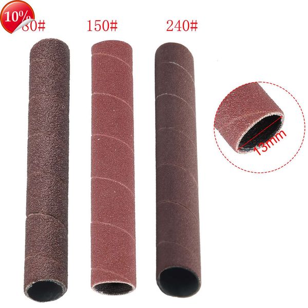 Novo 1pc 115mm lixar tambor mangas lixar tambor de papel ferramentas de polimento para metais madeira abrasivos ferramentas 80/150/240 grão