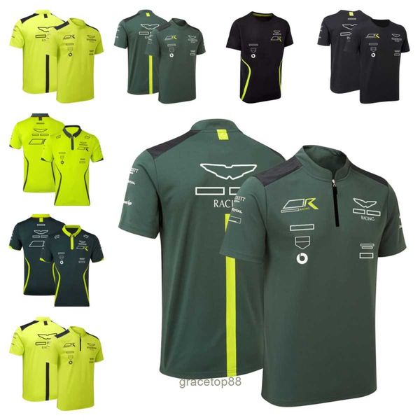 Novas camisetas masculinas e femininas Fórmula 1 F1 Polo Roupas Top Team Racing Terno Casacos com capuz Fino Cashmere Plus Size U63p