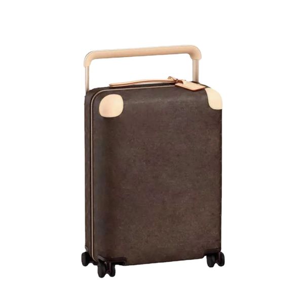 Maleta de equipaje rodante de embarque Spinner viaje rueda universal hombres mujeres caja de carrito caja de lona nube estrella diseñador bolsa de maletero 55 cm