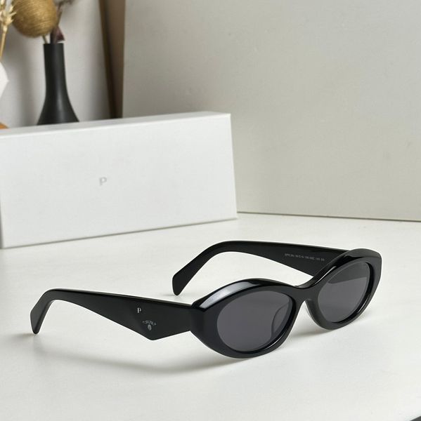 Дизайнерские солнцезащитные очки эллипсы, солнцезащитные очки «кошачий глаз» для женщин, трендовые мужские подарочные очки в маленькой оправе, солнцезащитные очки для пляжа, поляризационные очки с защитой от ультрафиолета и коробкой