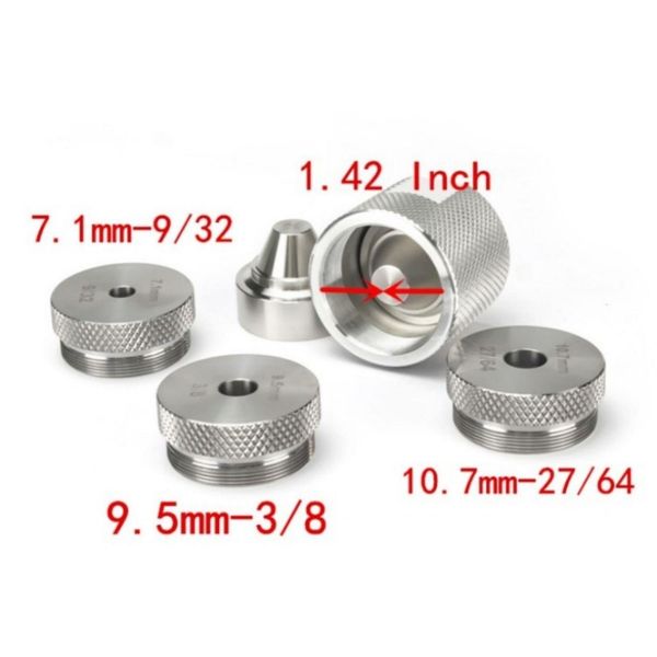Beschläge Prallbecher Edelstahl-Bohrlehrenführungs-Befestigungswerkzeug für Napa 4003-Filter 1,355 Od 7,8 l Spaten-/Randbecher Endkappenabfall Dhhdg