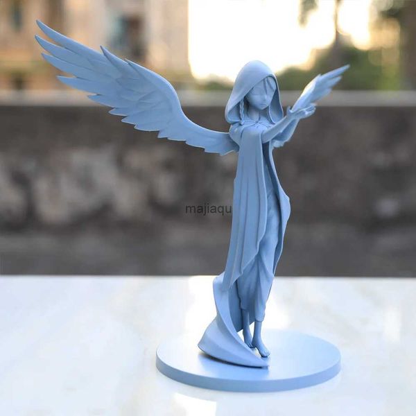 Action Figures Toy Genshin Impact 30cm Figure Anime Wind God Barbatos Figurine Statua in PVC Modello Decorazione della stanza delle bambole Giocattoli da collezione Regali per bambini