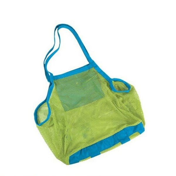 Sacos de armazenamento Atacado-Qualificado Areia Away Mesh Beach Bag Box Portátil Transportando Brinquedos Bola Grande Tamanho Lever Dropship Dig637 Drop de Dhugi