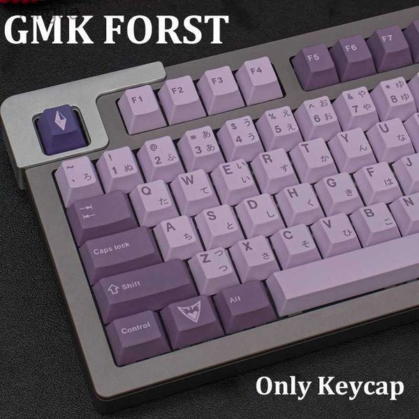 Tastiere Tastiere GMK Frost Witch Set grande Cherry Profile PBT Keycap DYE-SUB Keycap giapponese per tastiera meccanica 61/64/68/75/84/87/96/980/10 YQ240123