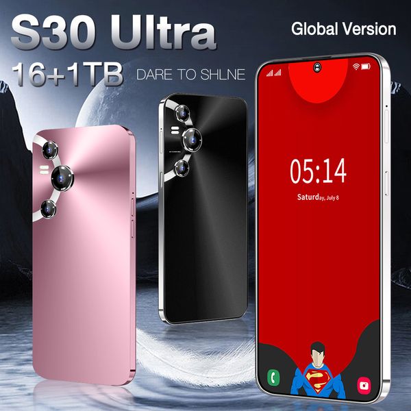 Nieuwe Hot Cross-Border S30ultra op voorraad 7,3-inch 3G Android 2 16GB smartphonefabrikanten verzenden namens buitenlandse handel