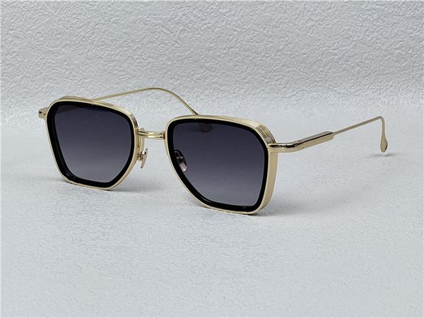 Novos óculos de sol piloto de design de moda Andre Metal Acetate Frame Pleda simples e elegante de estilo UV400 de alta qualidade UV400 óculos de proteção
