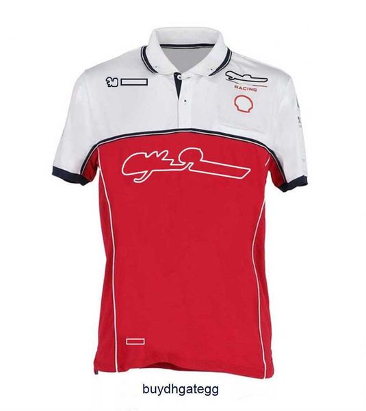 Novas camisetas masculinas e femininas Fórmula 1 F1 Polo Roupas Top Fãs Série Downhill Respirável Off-Road Ciclismo Mangas Verão Off-Road Motocicleta 6ot0