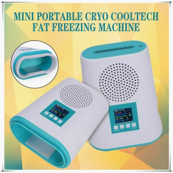 Mini macchina per modellare il corpo per ridurre il grasso per uso domestico per congelare i grassi Macchina per dimagrire la pancia del corpo Cryo Pad per congelamento dei grassi528