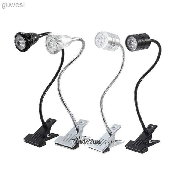 Lâmpadas de mesa LED Clip Desk Lamp 5W 3W com Plugue da UE Luz de leitura Eye-Care com braçadeira Lâmpada de mesa LED Lâmpada de cabeceira Baby Night Light AC85-265V YQ240123