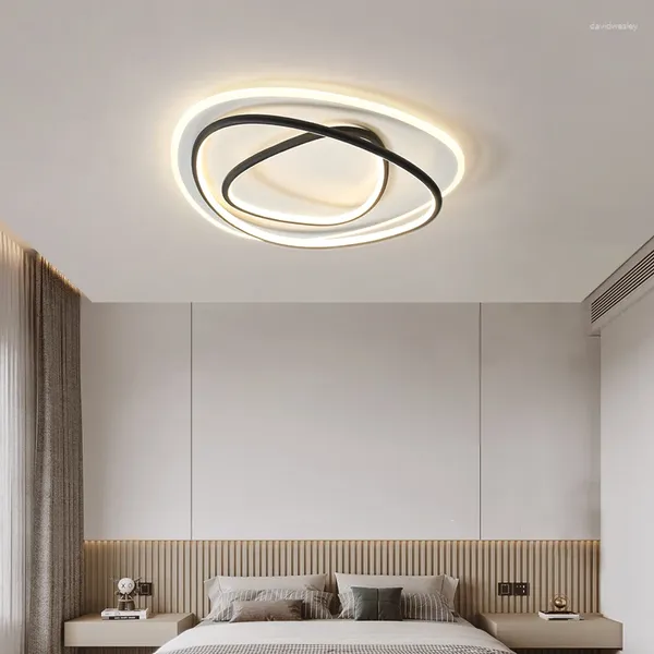 Deckenleuchten Wohnzimmer Lampe Moderne Einfache Atmosphäre Designer Schlafzimmer Haupt 2024 Haushalt Minimalistische Halle