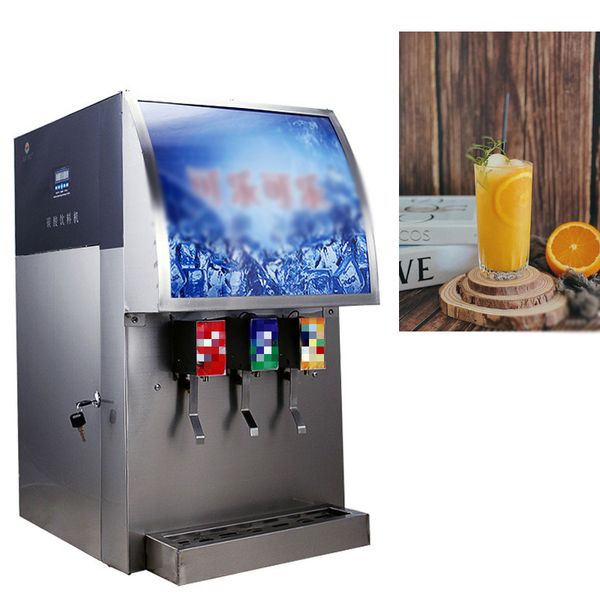 Автоматический дозатор горячего и холодного чая, кофе и сока с концентрированным напитком. Машина для коммерческого использования.