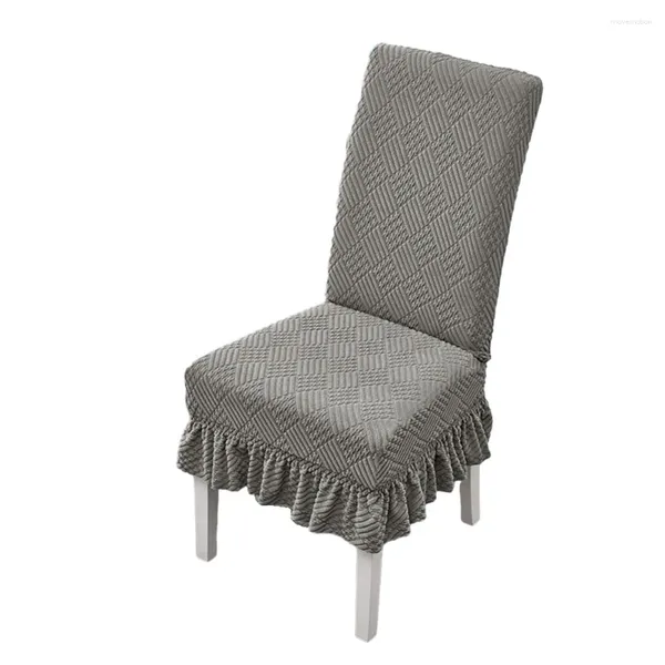 Sandalye hafif parlaklık yüksek esneklik elastik kapak paketi içerik etek uzunluğu tablosu ve mevcut