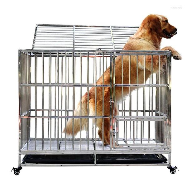 Fabricante de animais de estimação para canil de alumínio dobrável para transporte de cães da China