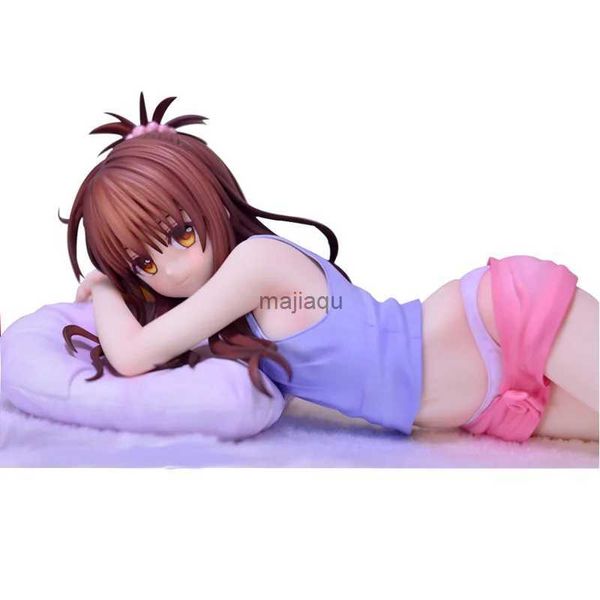 Eylem oyuncak figürleri 23cm anime figürü sevmek için figür yuuki mikan seksi yalancı poz ev kıyafeti kız çıkarılabilir bebek heykel koleksiyonu hediye oyuncak hareketli süslemeler