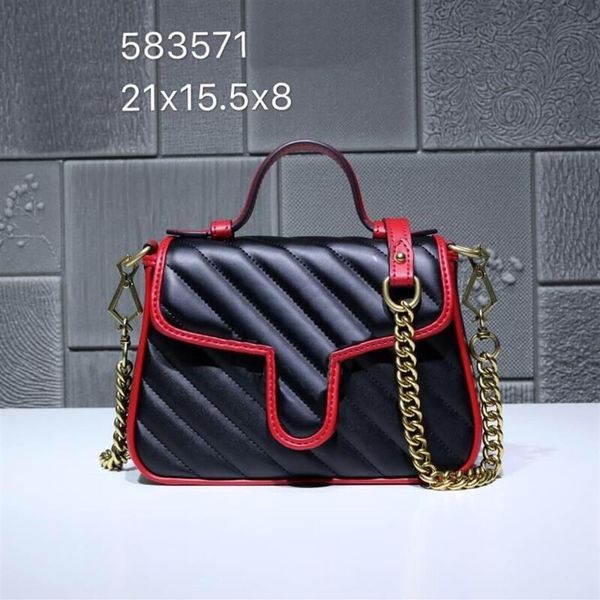 Europa Classic Vintage Ladies Handtaschen Designer Crossbody Tasche Perfekte Designstil Factory Direkt 583571 Global 301p