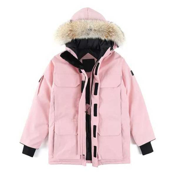 Parka Canad Goose Giacca da uomo in piumino da donna Canda Gooses lungo Canadas Maple Leaf Down Stone North W5