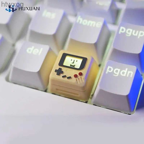 Teclados K-04 MAC FC Clássico Retro Jogo Keycap Teclado para Mecânica Cute Key Cap Terno Botão Personalizado Keycaps para Switch Acessório YQ240123