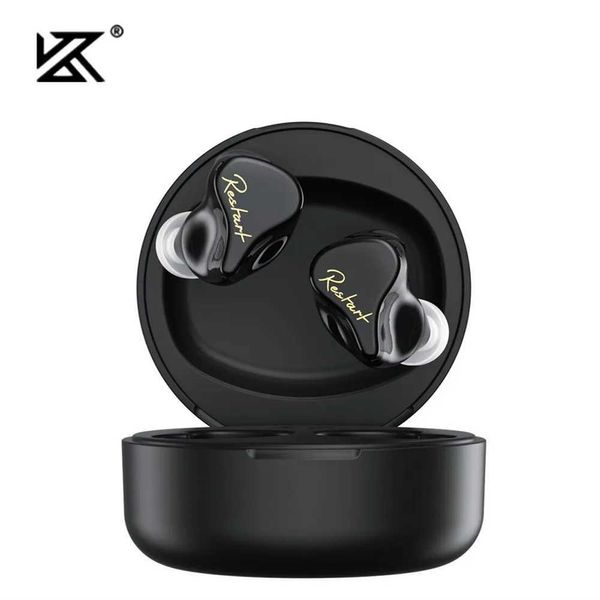 Fones de ouvido de telefone celular Mais recentes KZ SKS 1BA 1DD Híbrido IEM TWS Bluetooth 5.2 Fones de ouvido Touch Control Sport Game Earbud Headset KZ Z3 S2 S1 SA08 Z1 PRO E12 J240123