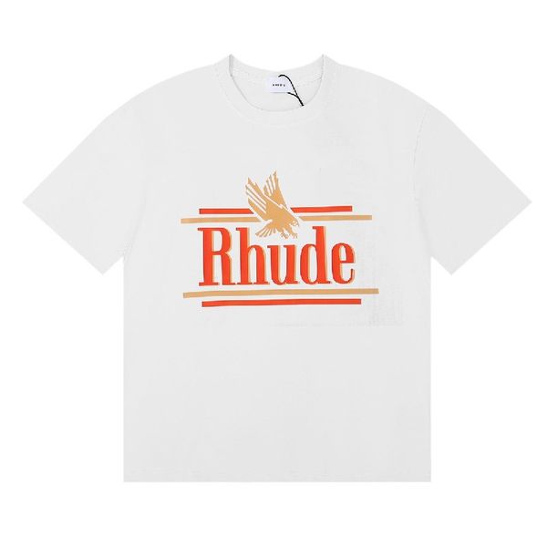 Primavera Estate Rhude maglietta Uomo Rudees Magliette Donna Tees Oversize Uomo Rhude Manica corta T-shirt Luxury Brand Mens Rudees T-shirt UsXWQI