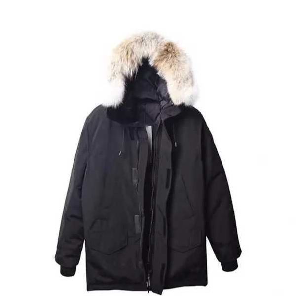 Parka Giacca in piuma d'oca Canad Piumino da uomo Parka da donna in piumino Piumino Cappotto canda goose Piumino lungo in foglia d'acero d'oca canada Piumino in pietra Giacca nord r3