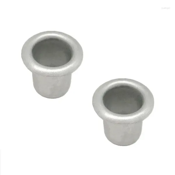 Portacandele 20 pz Tazze 16mm Bordi Arrotolati Supporto in Alluminio Candeliere Conico Barattolo Lavato Bianco Prevenire Il Gocciolamento della Cera Decor Cena SPA