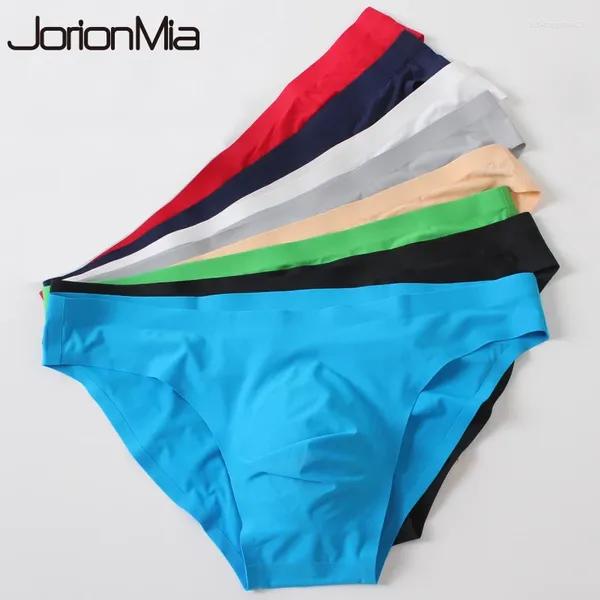 Mutande 5 pz Uomo Biancheria Intima Senza Soluzione di Continuità Slip Sexy Uomo Cueca Masculina U Pouch Mutandine Maschili Gay Ropa Pantaloni GX001