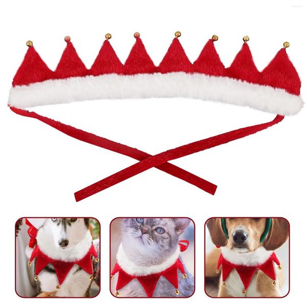 Hundehalsbänder Weihnachten Haustierhalsband Glocke für Dekoartikel Katzen Urlaub Polyester Partyzubehör