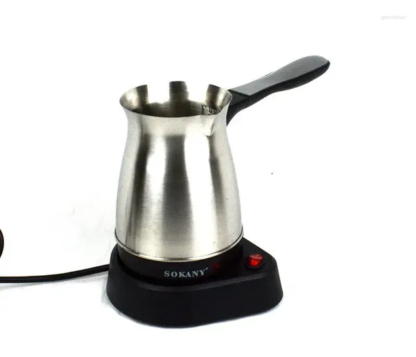 Sacos de armazenamento Elétrico de aço inoxidável Turco Coffee Pot Brewing Juicer portátil