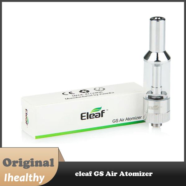 Original Eleaf GS Air Zerstäuber, 2,5 ml Fassungsvermögen, verstellbarer Luftstromkontrolltank mit 1,5 Ohm GS Air Doppelspulenkopf