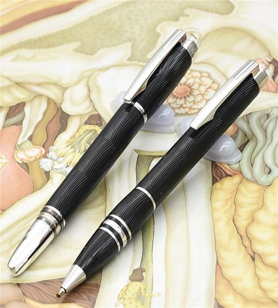 Venda Star Walker marca de resina preta caneta esferográfica rolo caneta tinteiro escritório papelaria luxo escrita canetas esferográficas f6221927
