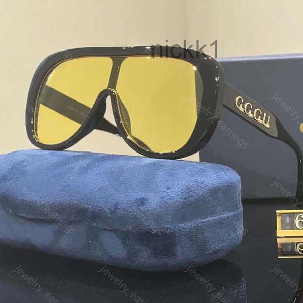 Geometrie-Designer-Masken-Sonnenbrille für Damen und Herren, Luxus-Eyewaer-Strandbrille, Senior-Brille, Uv400-Brillenrahmen, Vintage-Metall-Jumbo-Sonne mit Box E8PW