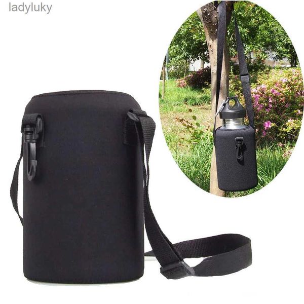 Wasserflaschenkäfige, 2000 ml, für Camping, Wandern, Fahrrad, Radfahren, Wasserflaschen-Abdeckung, Träger, isolierte Neopren-Abdeckung, Tasche zum Klettern, Reisen, L240124