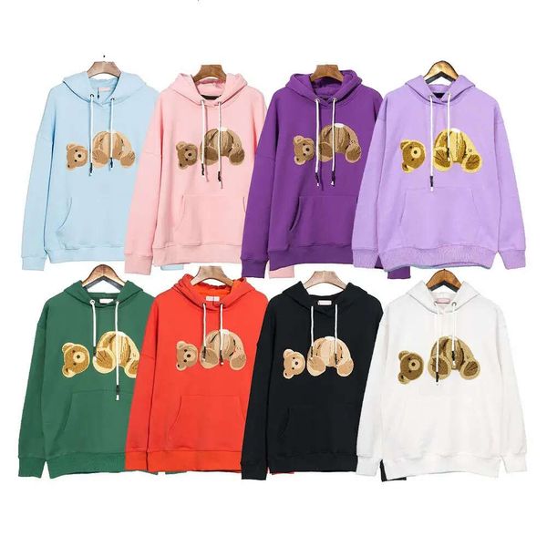 Moda Erkek Hoodies Sweatshirt Kırık Ayı Sweatshirts Oyuncak Ayı Moda Terry Patlamalar Erkekler ve Kadınlar İçin Sweaters S-XL 43