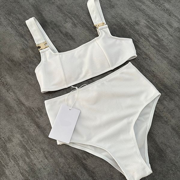 Costume da bagno da donna di design bikini Costume da bagno di lusso da donna Cel Designer Costume da bagno a due pezzi Set Abbigliamento da spiaggia per ragazze Costume da bagno estivo di marca rl