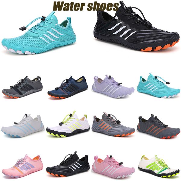 Scarpe da scoglio Scarpe da donna da uomo Sandali da esterno Nuoto Immersioni Surf Verde Blu Marrone Rosa Rosso Asciugatura rapida prezzo basso