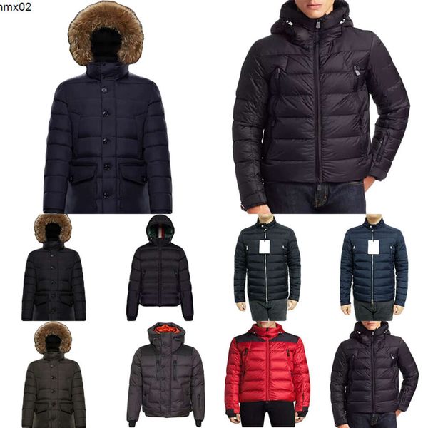 Winter im Freien Herren Down Jacket Ski Puffer Designer Männer warme Mantelgröße 1-6 lu96