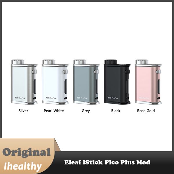 Eleaf iStick Pico Plus Mod Suporta bateria única 18650 USB Type-C 2A carregamento rápido Tecnologia estável o tempo todo