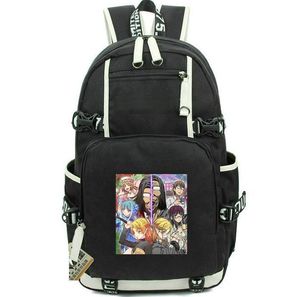 Oom uit een andere wereld rugzak Jima Yosuke dagrugzak Anime schooltas Print rugzak Casual schooltas Computer dagrugzak