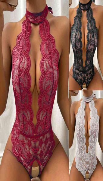 Andere Höschen Erotik Sexy Kostüme Hochzeit Erotische Unterwäsche Offener BH Spitze Dessous Damen Teddys Babydoll Dessous Slutty Clo2302812