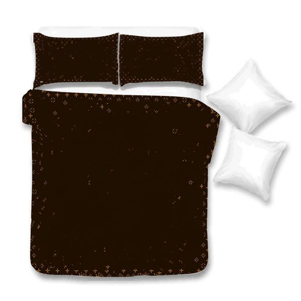 Einfache Marke 3d Digital Gedruckt Quilt Abdeckung Kissenbezug Bettwäsche Drei-Stück Set Außenhandel Großhandel