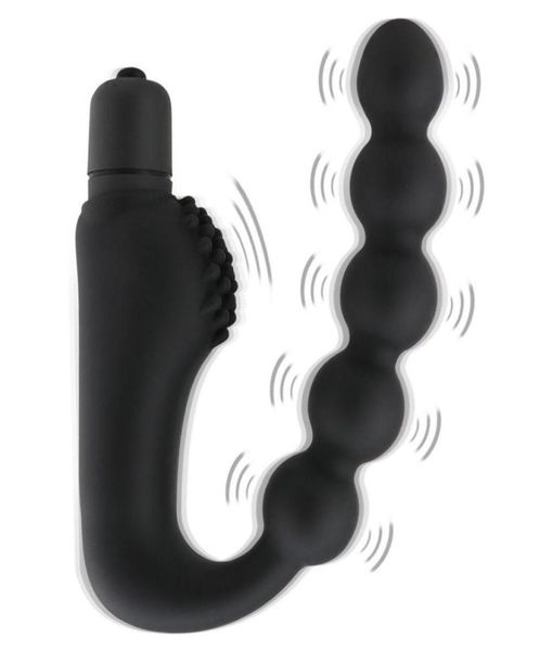 massagem 10 modo vibratório plugue anal vagina pspot massageador de próstata brinquedo sexual para casal g spot massageador produto sexual adulto para mulheres53329433