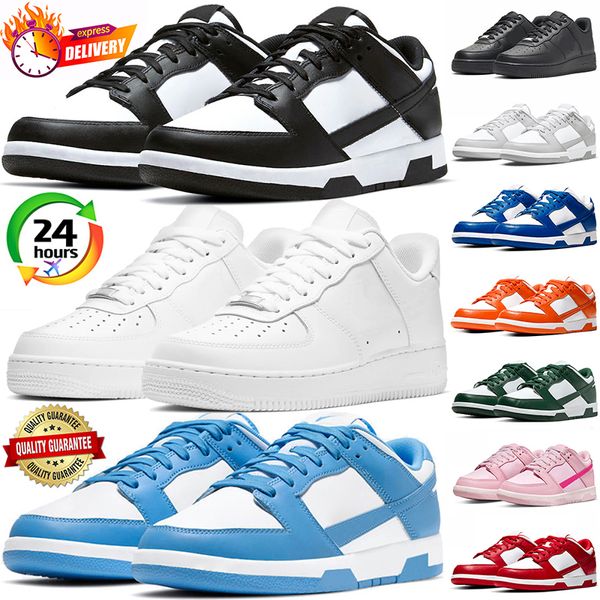 Panda Running Shoes Mulheres Branco Preto Universidade Azul Rosa Cinza Nevoeiro GAI UNC Mens Treinadores Mulheres Esporte Ao Ar Livre Sapatilhas Tamanho 36-47