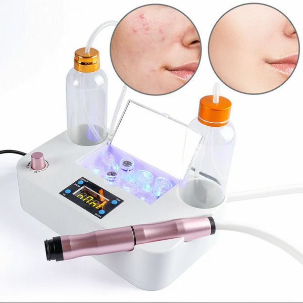 Mikroblasen-Gesichtsreinigungsmaschine, Mitesserentfernung, Wasserspray, saubere Haut, Verjüngung, Sauerstoff-Gesichtspflege-Werkzeuge