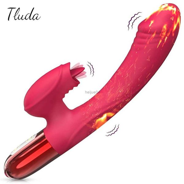 vibratori vibratore del punto g per le donne clitoride capezzoli leccare stimolatore del clitoride articoli per adulti giocattoli del sesso per donna coppia masturbazione femminile