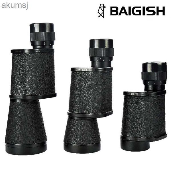 Telescópios Baigish Monocular Militar 8X30 10X40 12X45 Telescópio Profissional Poderoso Binóculos Portáteis Ocular para Adultos Esportes ao Ar Livre YQ240124