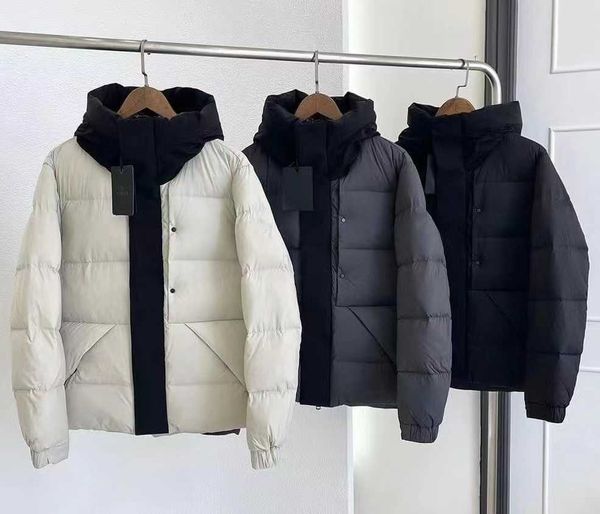 Erkekler Aşağı Parkas Tasarımcı Giyim En İyi Kalite MadeirAcket Sweet Ceket Kadınları Dükle Duck Ceketler Siyah Kauçuk Rozet Kış Out Giyim Parka Büyük boyutlu